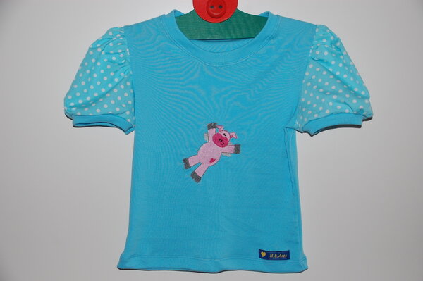 Mädchenshirt Gr. 128 nach BIZZKIDS 2008 Modell 3431