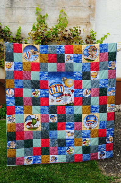 Patchworkdecke