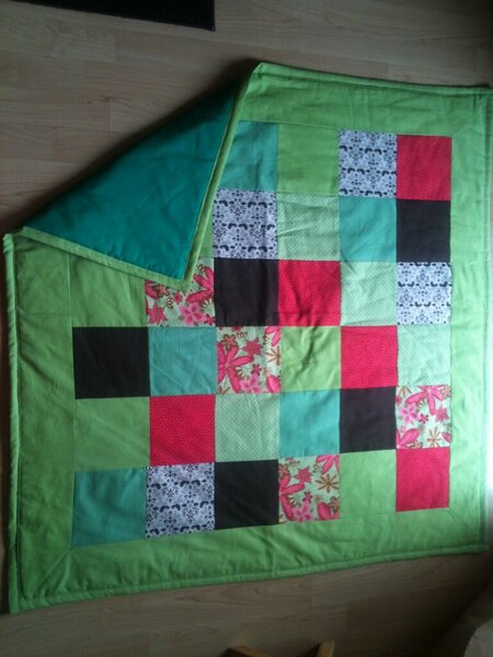 Patchwork Krabbeldecke