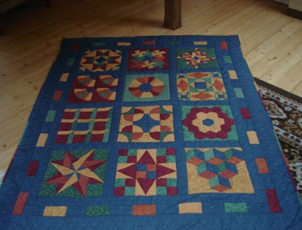 Patchworkdecke