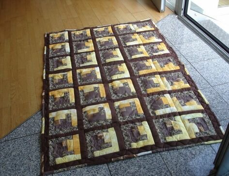 Sofadecke aus Resten