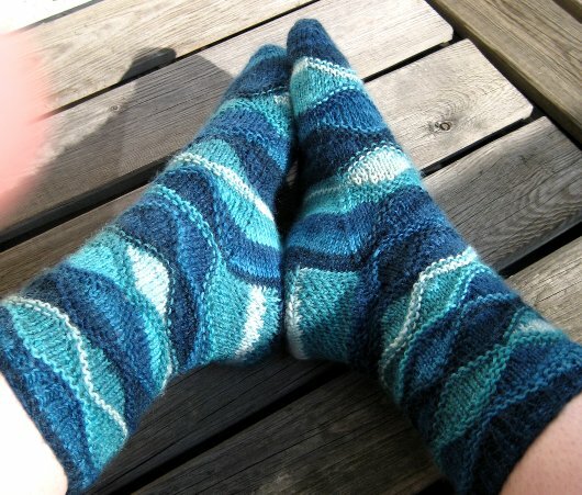 meine Wave Socken