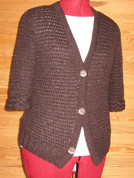 Für-Sie Designer-Modell,  Strickjacke