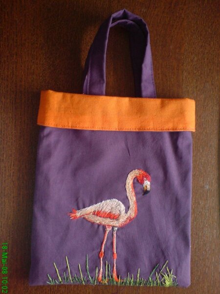 Flamingo auf Reise