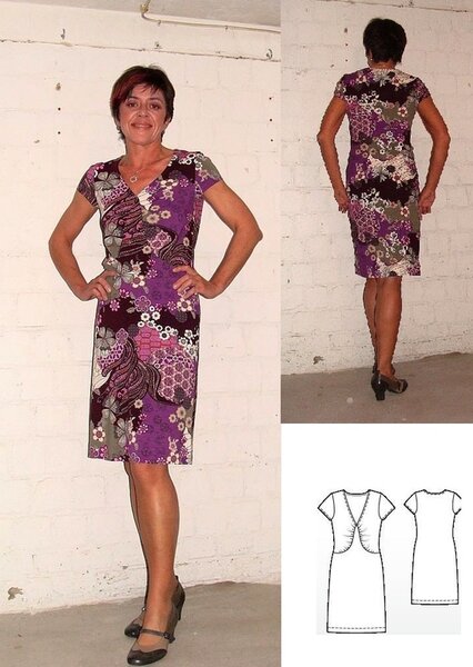 Kleid  Burda Style 6/2010 Mod.109