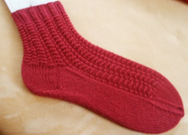 Februar-Mustersocken