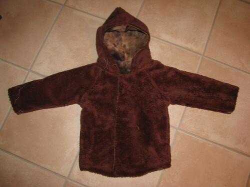 Fleecejacke von aussen