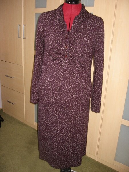 Jerseykleid Knipmode Januar 2008 Modell 5