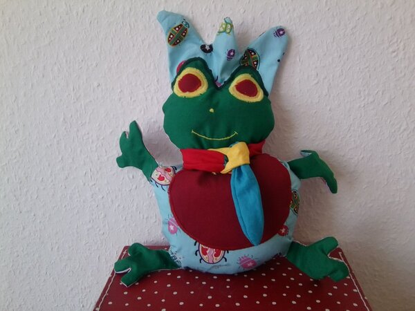 Frosch von vorn