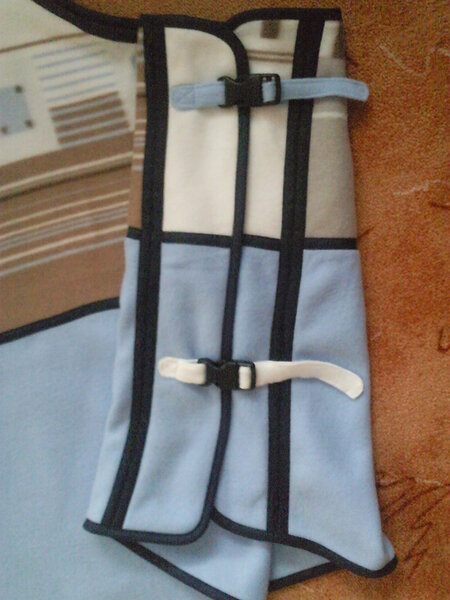 Abschwitzdecke von vorne