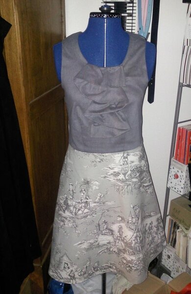 Coffee Date Dress Burda Style