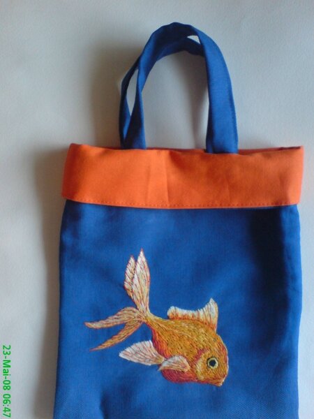 Mein Fisch und die Tasche