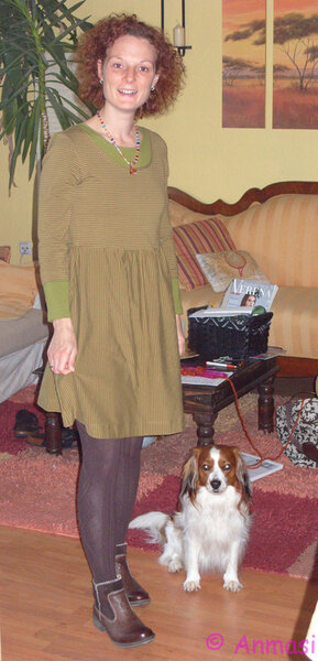 Jersey Tunika-Kleid