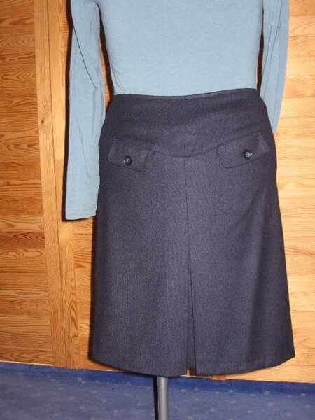 Rock mit Kellerfalte hinten n. Pattern Company