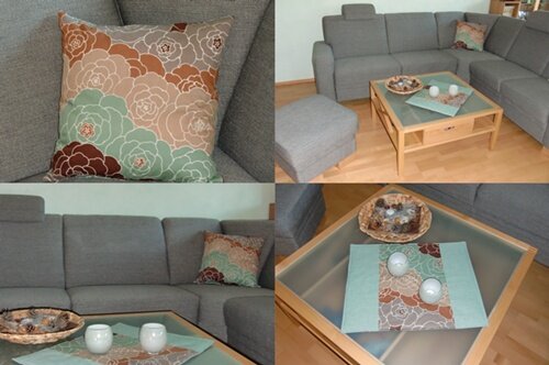 Neue Deko für das neue Sofa