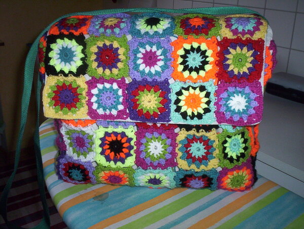 Granny Square Tasche