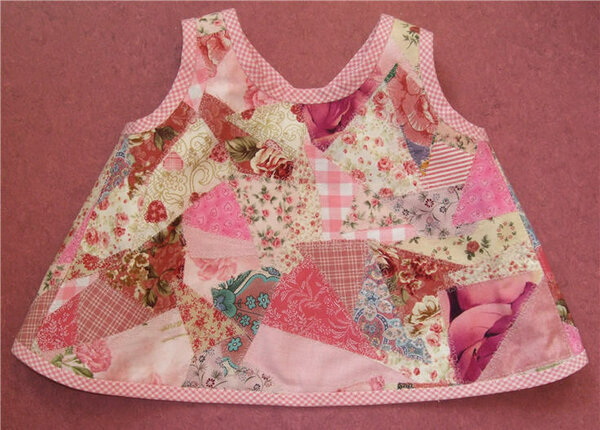 Hängerchen in Crazy Patchwork