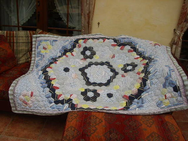 Mein 5. Quilt - Oktober 2009