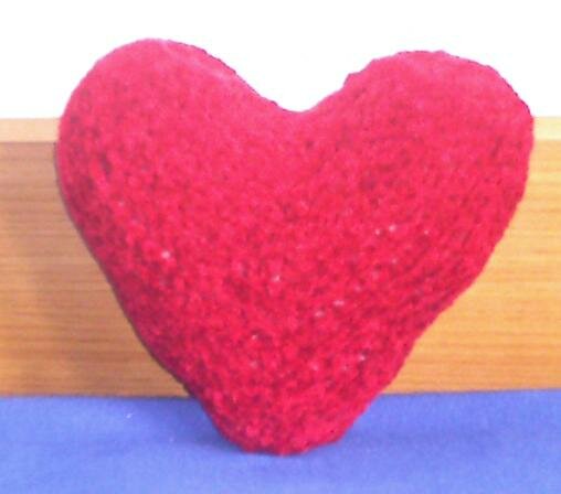 Gestricktes Herzchen