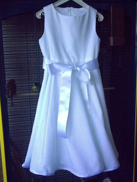 Kleid für die Hochzeit für Marie-Sophie nach Ottobre 2/2002 Modell 16
