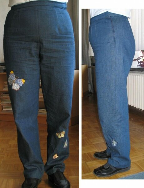 Jeans nach burda 01/94 Mod. 115