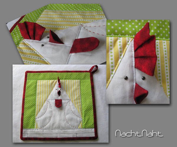 Huhn-Topflappen