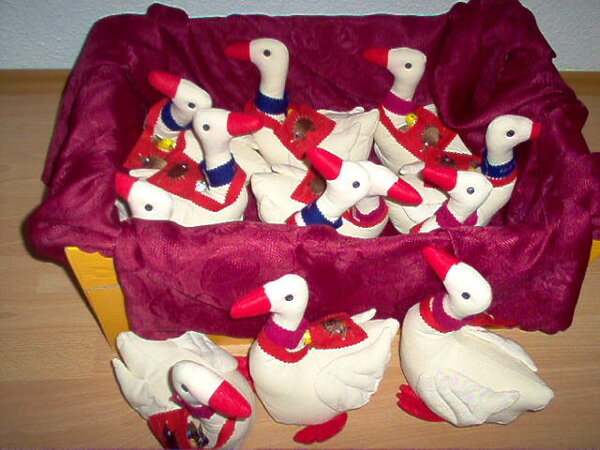 Alle meine Gänslein....