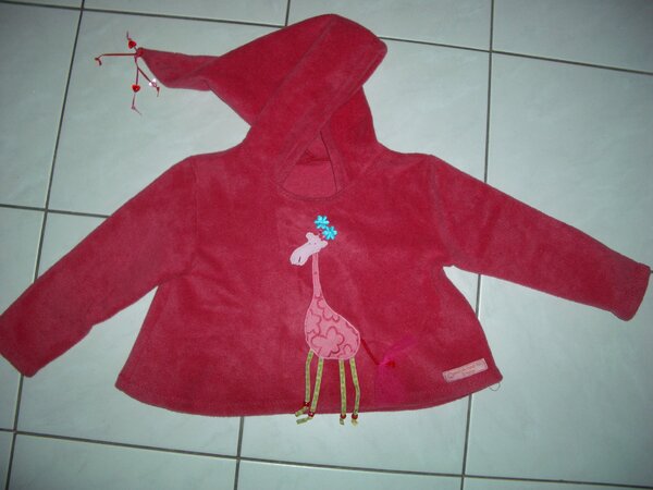 Bizzkids Zipfelpulli mit Giraffe
