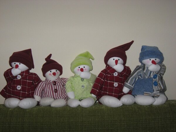 Schneemänner 2008 2. Teil