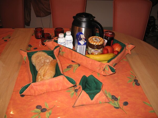 Tischset/Brotkorb