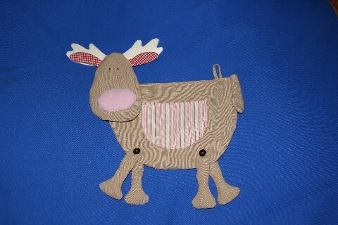 Weihnachts-Elch-Tasche