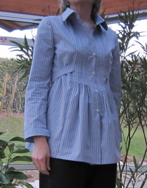 Longbluse eigener Schnitt