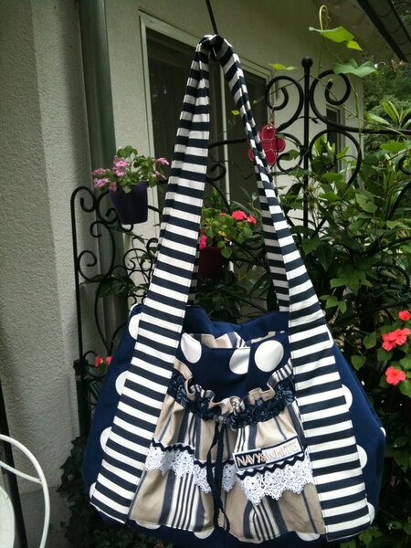 Navy Style Sommertasche