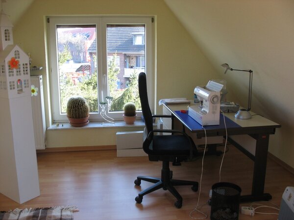 Nähzimmer wieder vorhanden