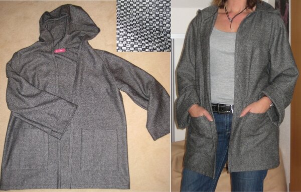 Kapuzenjacke 109 A aus Burda 03/2003