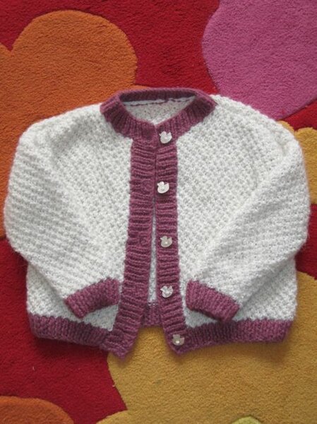 Jacke aus Baby ALpaca