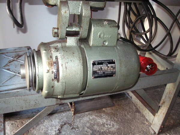 Kupplungsmotor Quick NDK 600 N / 22, 380/220V, 2800 U/Min