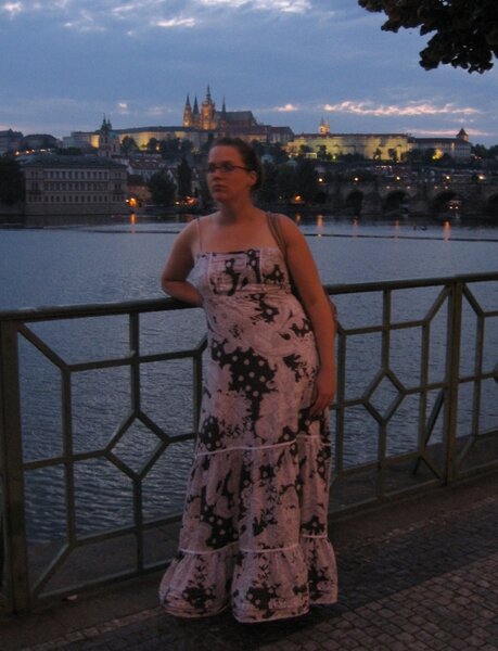 Ich, mein Kleid und der Hradschin
