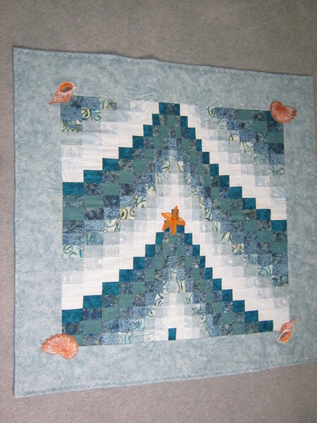 Bargello in Wasserfarben