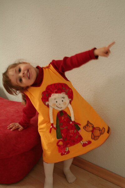 Kindergartenbesuchstagkleid