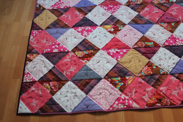 Patchworkdecke