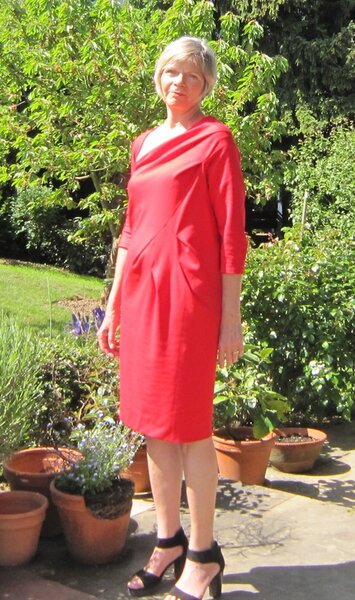 Kleid nach Vogue Schnitt Donna Caren