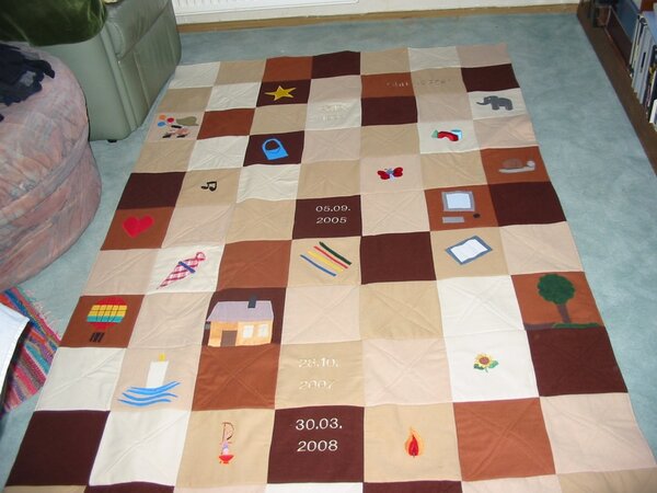 Patchworkdecke