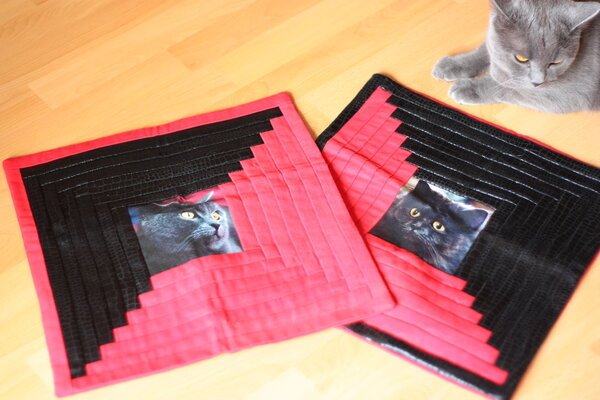 Patchworkkissen