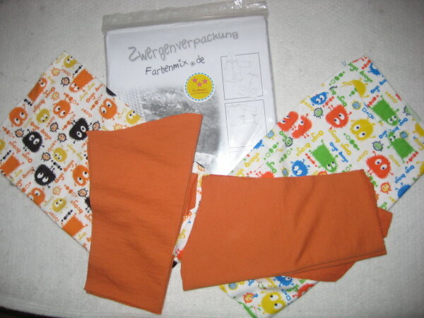 Zuschnitt Zwergenverpackung Pulli