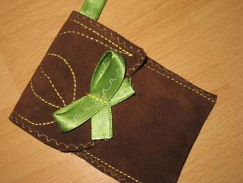 Handytasche aus Leder