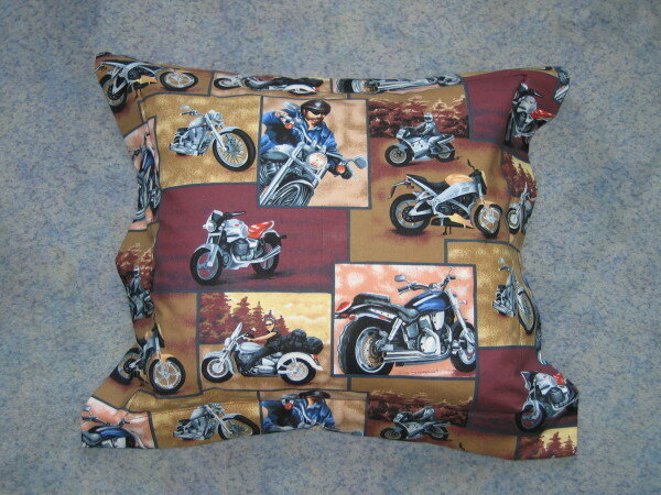 Kissenbezug für Motorradfan
