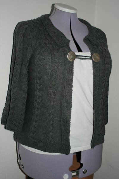 Strickjacke nach Junghans modell