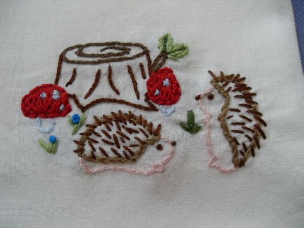 Doodle Stitching Igel