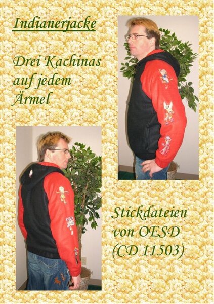 Kachinajacke nach einem Kwik Sew Schnitt